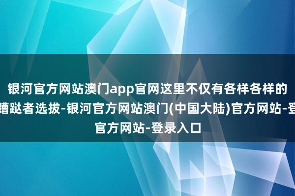 银河官方网站澳门app官网这里不仅有各样各样的车型供蹧跶者选拔-银河官方网站澳门(中国大陆)官方网站-登录入口